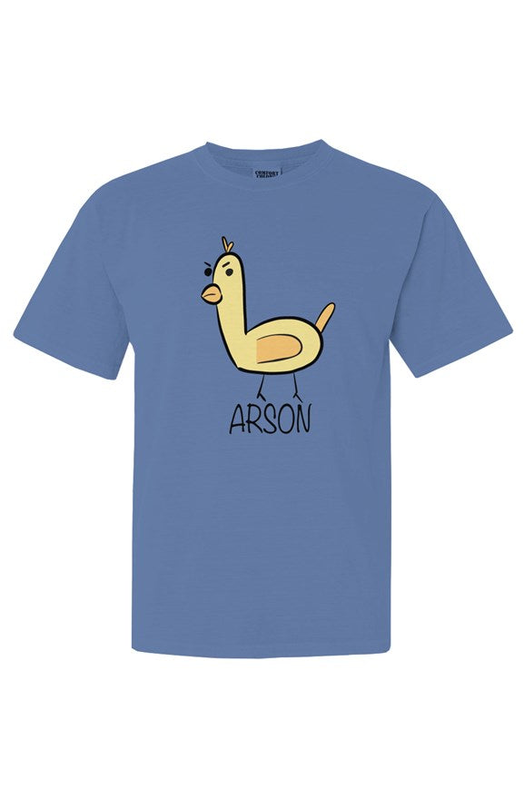 Arson Chicken Comfort Colors Heavyweight T Shirt