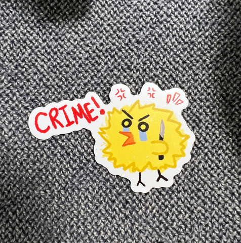 Crime Chick Magnet