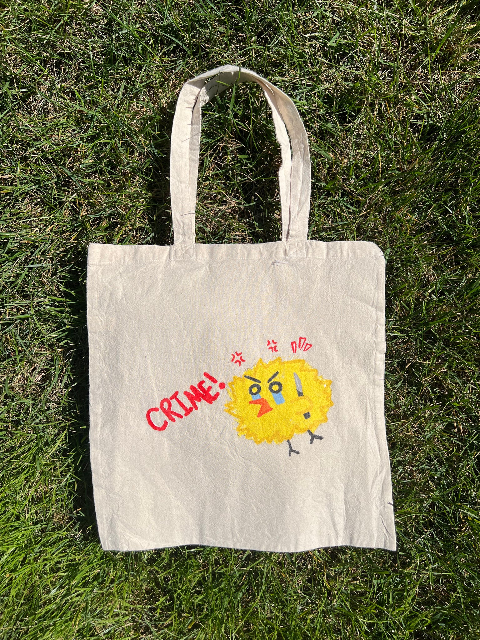 Crime Chick Canvas Tote bag