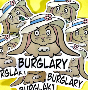 Burglary Bunny Sticker