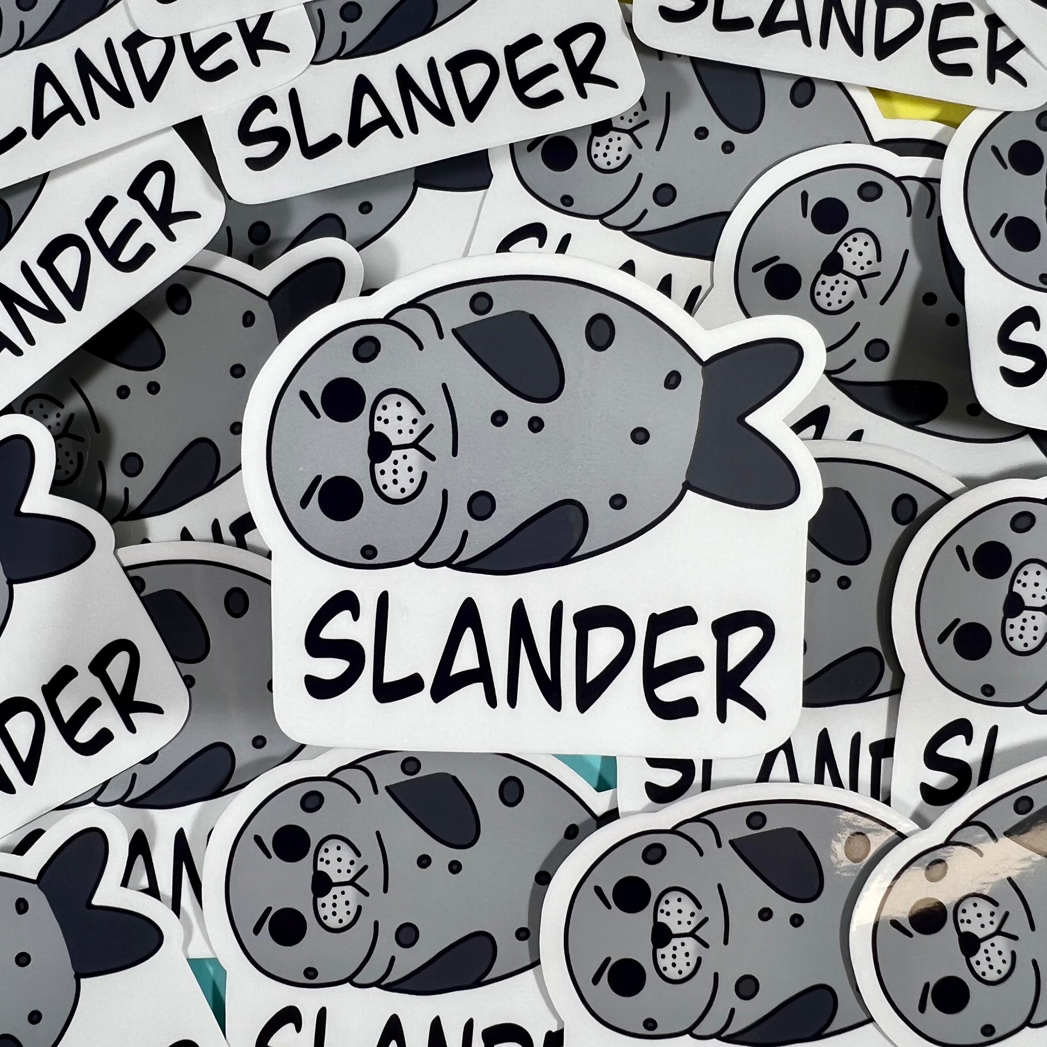 Slander Seal Sticker